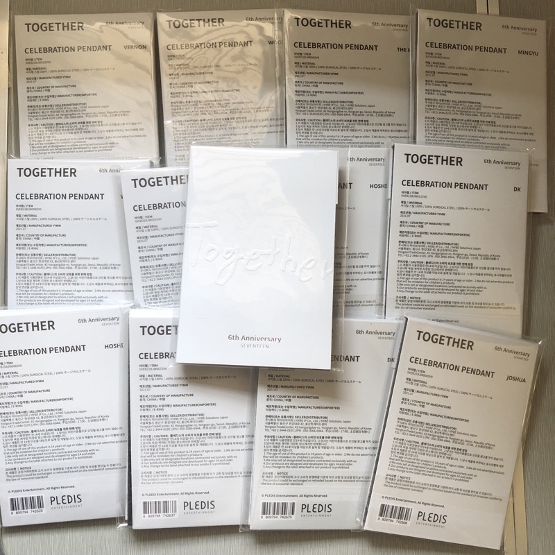 SEVENTEEN 6TH ANNIVERSARY MERCH