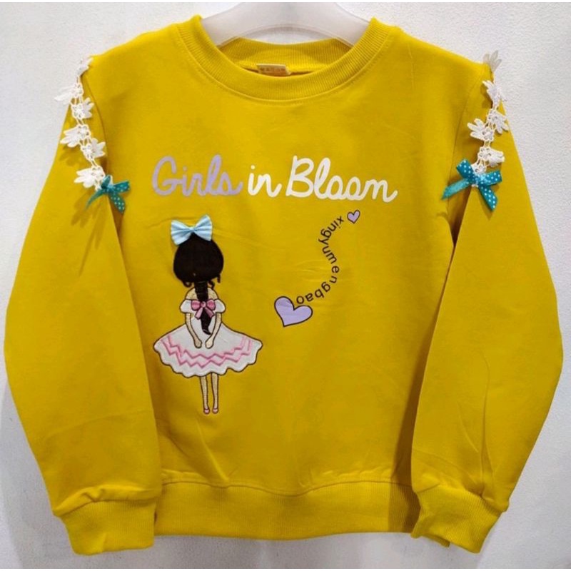 SWEATER ANAK PEREMPUAN USIA 4-11 TAHUN - SWEATER ANAK IMPORT / KAOS ANAK PEREMPUAN