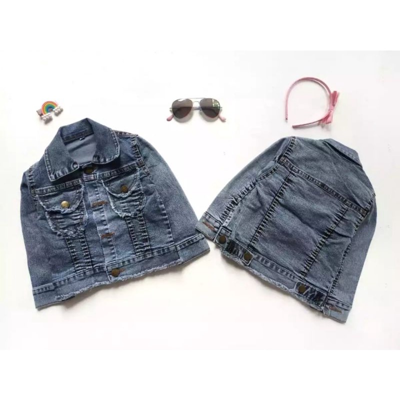 Jaket jeans anak