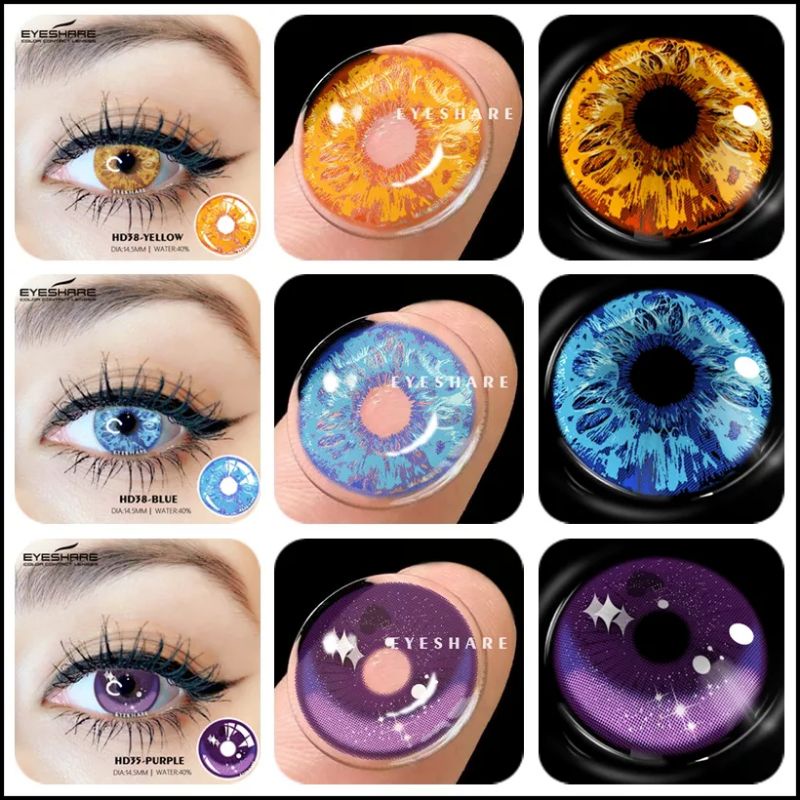 SOFTLENS COSPLAY ANIME HALLOWEEN CRAZY LENS IMPORT