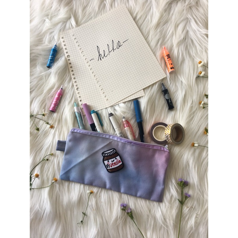 

Tempatpensil Tie dye pencil case