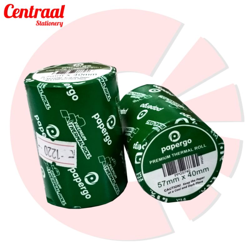 

Thermall Roll Papergo 57 x 40 mm