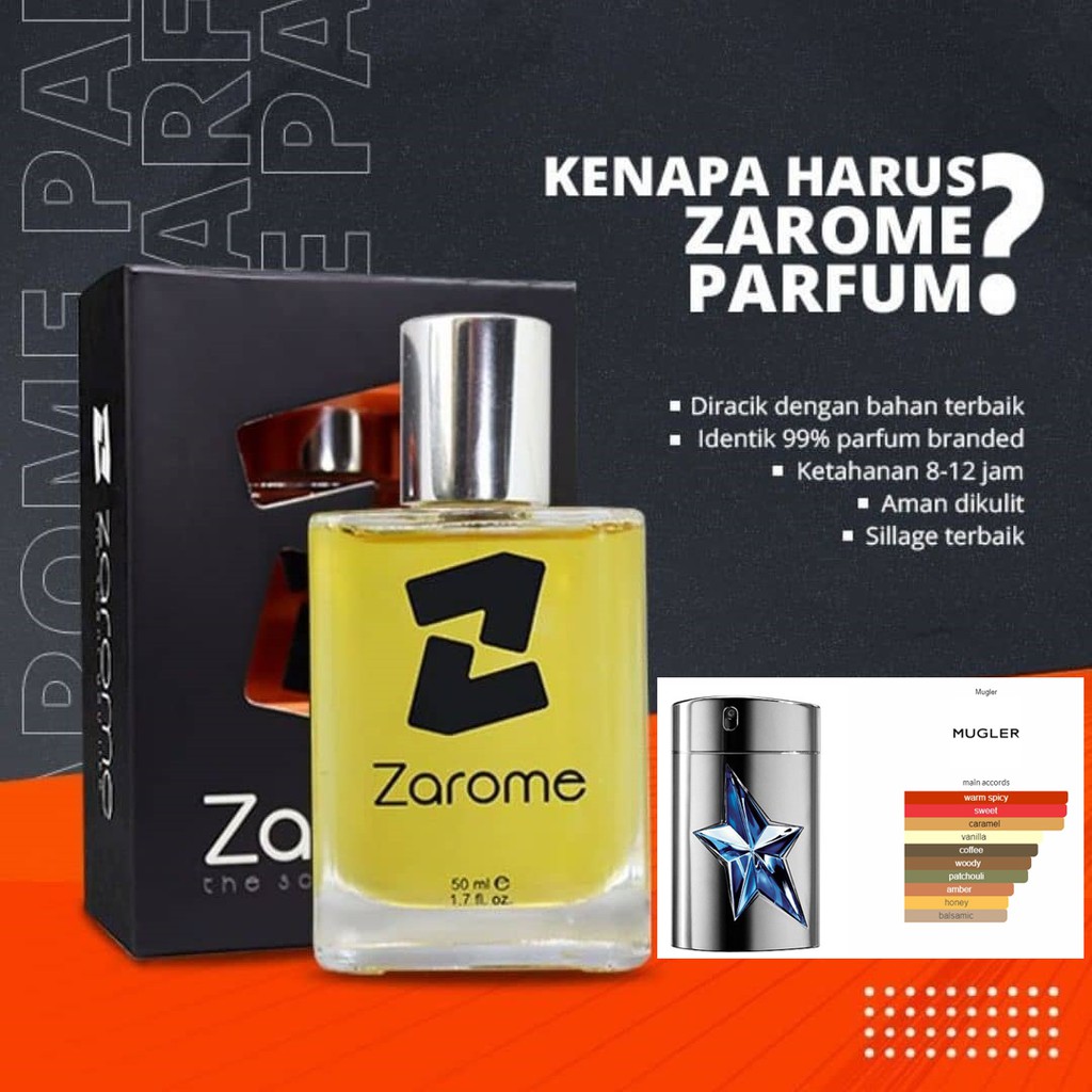 Zarome Parfum ANGEL MAN ZAROME PARFUM OFFICIAL STORE