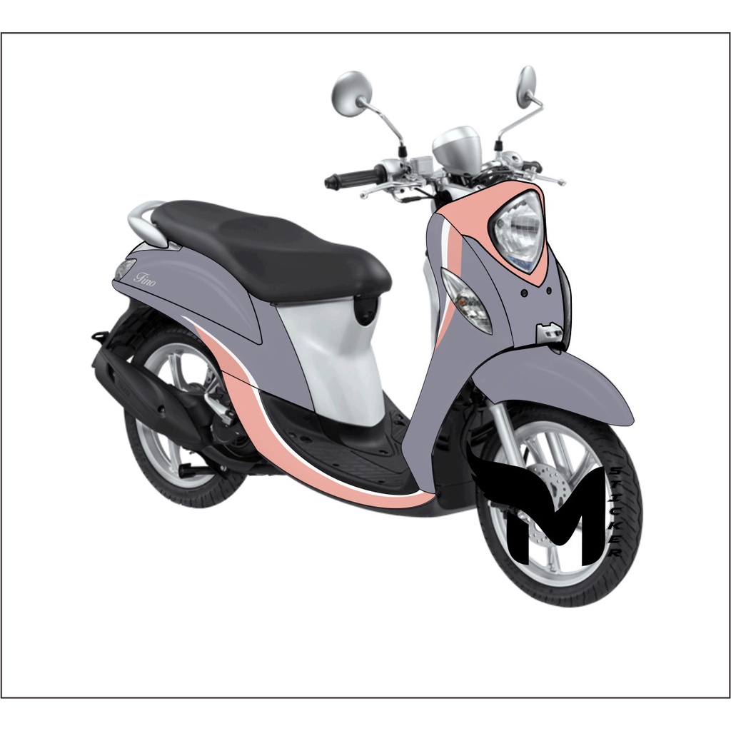 dekal Stiker fino full body stiker motor fino full body simpel bisa rubah warna