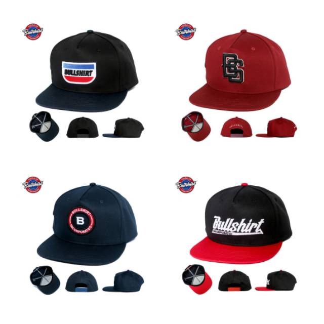 TOPI SNAPBACK ORIGINAL BULLSHIRT / TOPI SKATERS / TOPI HIPHOP / TOPI DISTRO ORIGINAL / TOPI CLOTHING