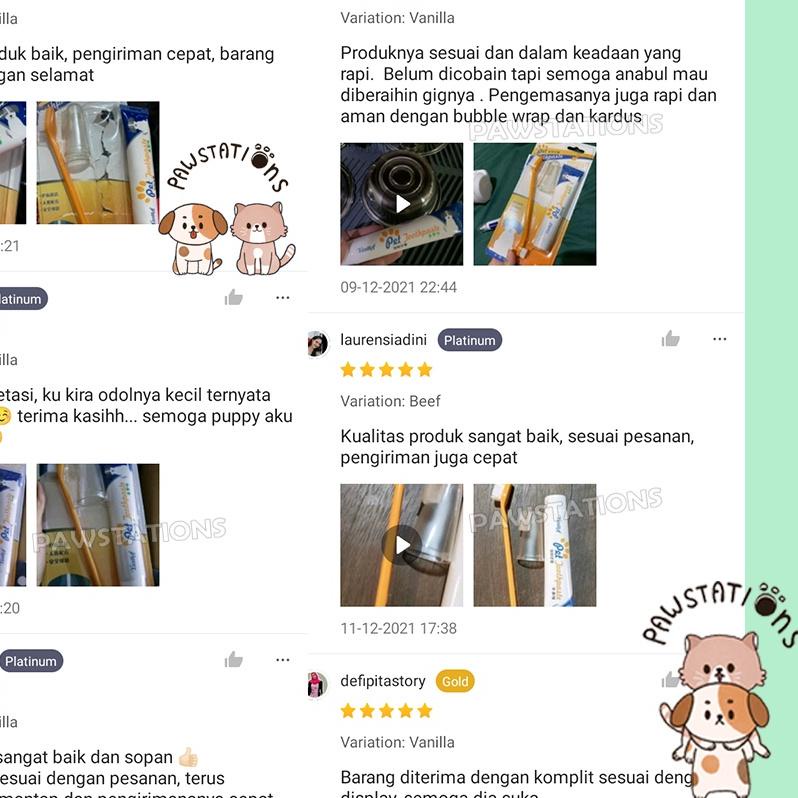 ♖ Sikat Gigi Kucing dan Odol Sikat Gigi Anjing dan Odol Sikat Gigi Kucing Odol Anjing Odol Kucing Pa