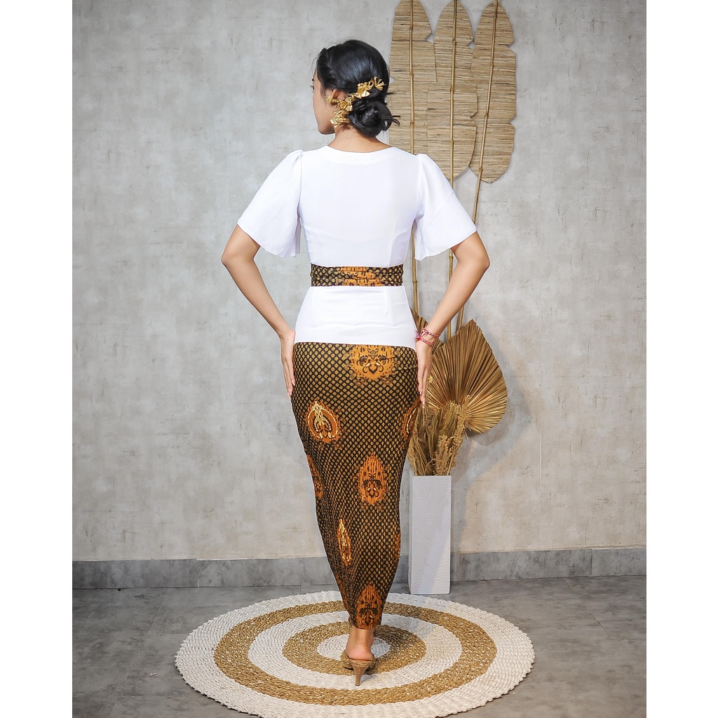 (kode 5) ONE SET KEBAYA JADI AIR FLOW RUMBAI+KAMEN PLISKET+SELENDANG-3