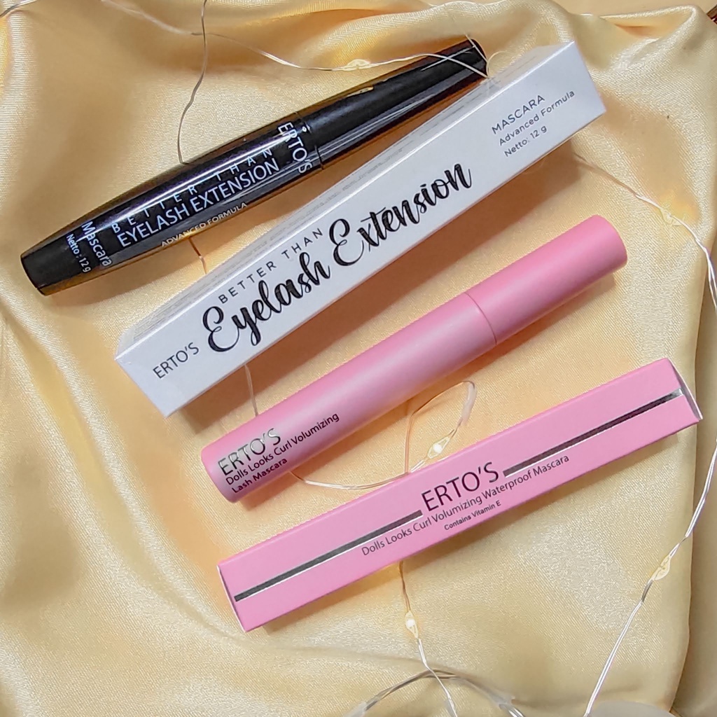 ERTOS Mascara - Better Than Eyelash Extension / Penebal Pelentik Bulu Mata