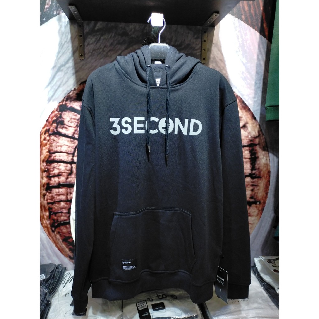 JAKET HOODIE 3SECOND PRIA ORIGINAL BRAND TERBARU TERMURAH