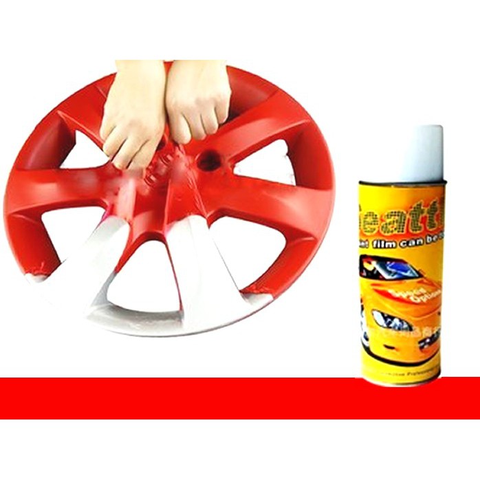 Terbaru Cat Semprot Karet Pilox Sticker Velg Rubber Paint Coating Spray Film Murah