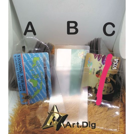 

Cover Plastik Pelindung KTP, KIS, BPJS, SIM
