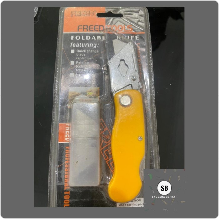 

Segera Miliki Pisau Cutter Cuter Lipat Foldable Knife Serba Guna Better Quality Sale!!!
