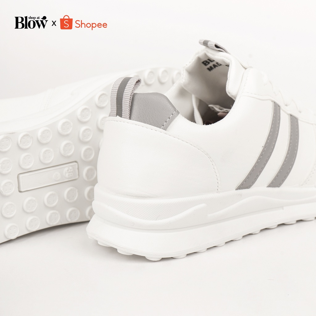 LIMITED EDITION Blow X Shopee Geya Sepatu Sneakers Wanita Sport Shoes White Sepatu Sekolah BLJIS 0008-2