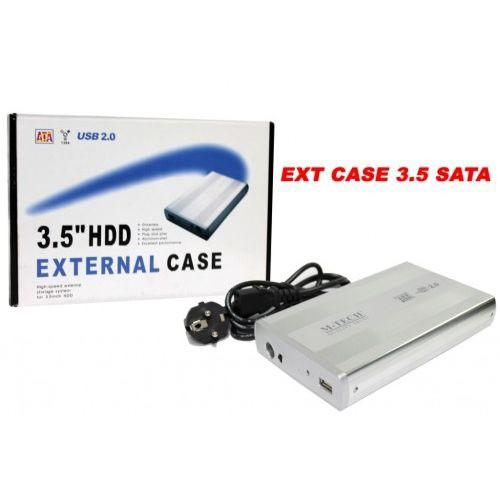 EXTERNAL CASE HDD 3.5&quot; SATA / CASING HARDDISK 3.5 INCH / HDD ENCLOSURE