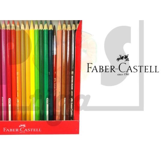 

➥ PENSIL WARNA FABER CASTELL WATERCOLOUR 24 ♖