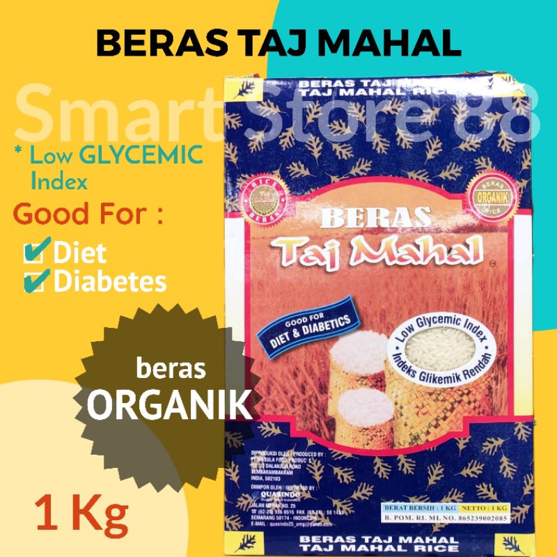 

BERAS TAJ MAHAL 1KG BERAS DIABETES BERAS DIET BERAS KESEHATAN BERAS TAJMAHAL