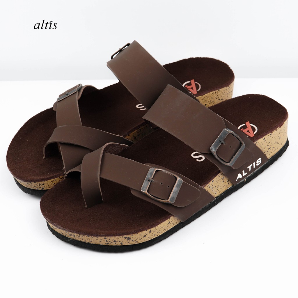  Sandal  Slop Casual Slide  Pria ALTIS Jordan 04 Shopee 