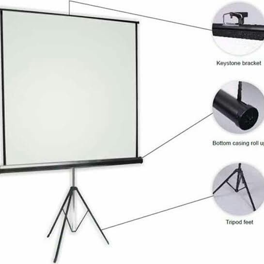 Layar Tripod 70&quot; Projector