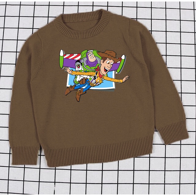 Crewneck Anak Buzz and Woody Crewneck Size M-XXL