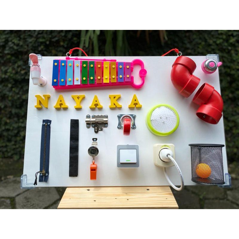 

busy board / papan sibuk anak 40cm x 60cm