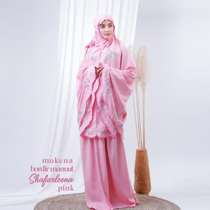 Mukena Dewasa Shafarleena Pink