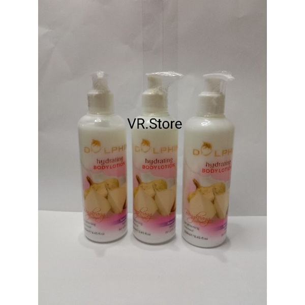 Dolphin Body Lotion Pemutih Badan 250ml ORI BPOM