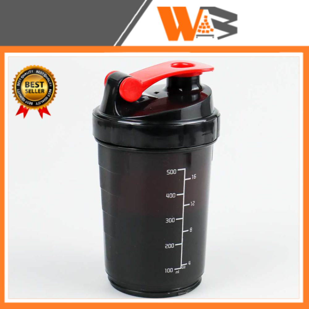 COD Spider Botol Minum Whey Protein GYM Shaker 3 Part 500 ml