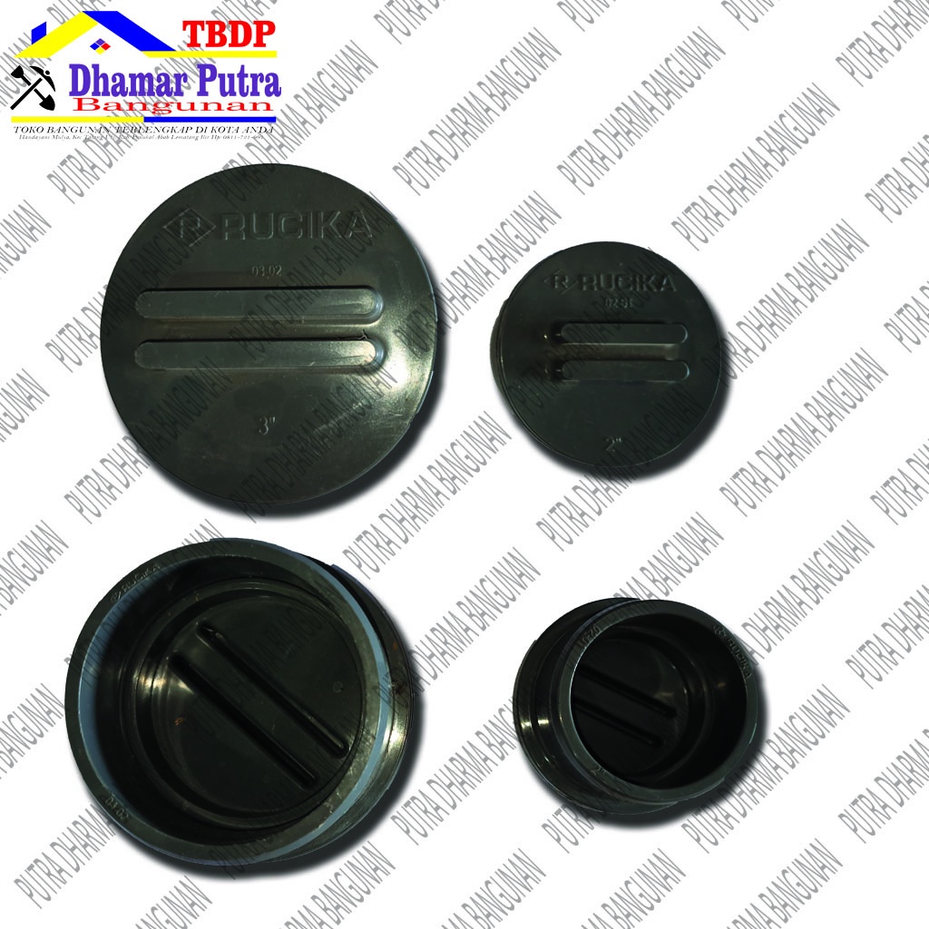 Tutup Paralon Drat RUCIKA 2" 3"
