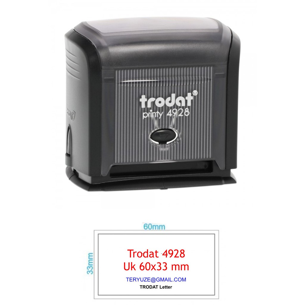 

TRODAT 4928 PRINTY CUSTOM/STEMPEL WARNA MURAH