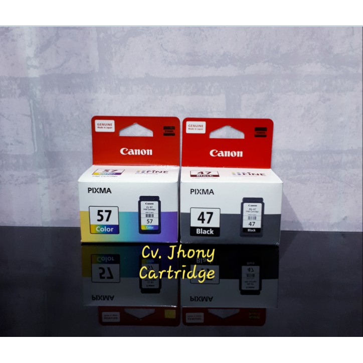 Tinta Cartridge Canon PG 47 CL 57 Original Datascrip