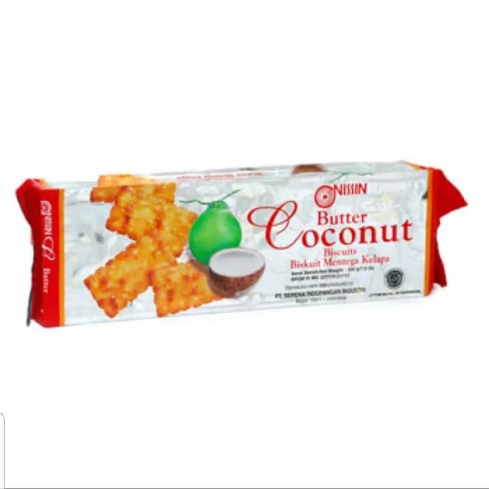 

COCONUT BISCUIT | NISSIN BUTTER COCONUT 200G | BISKUT MENTEGA KELAPA