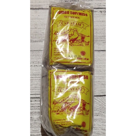 

Bumbu Sup / Bumbu Miso cap Ayam /bks @50 gram