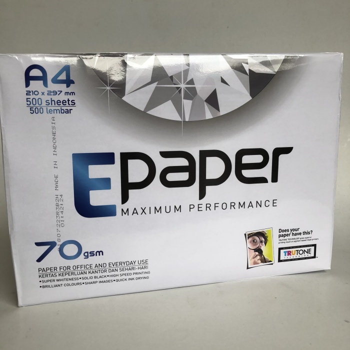 

kertas- hvs a4 70gsm epaper -kertas.
