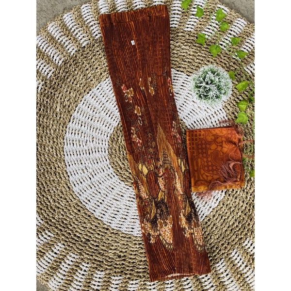 kamen anak plisket + selendang