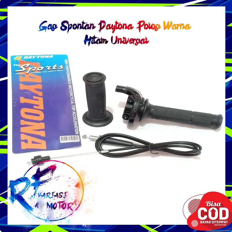 Original gas spontan Besi Daytona racing /modifikasi Racing Jupiter Z Vega Mx Old F1ZR RX King Ninja