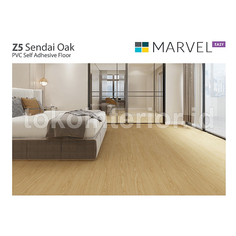 Lantai vVinyl Sticker Murah Marvel Easy - Z5