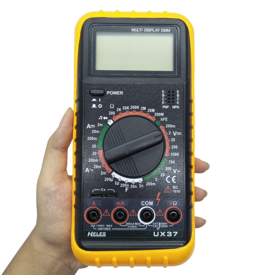 Multimeter Heles UX37TR Multitester Digital UX 37 TR Tester Besar UX-37TR Avometer