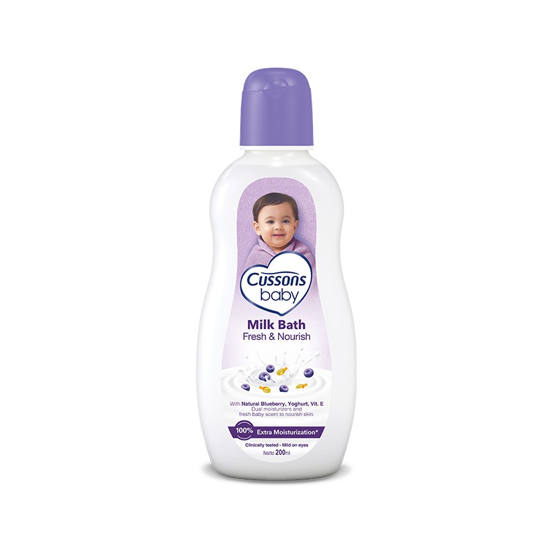 Cussons Baby Hair &amp; Body Wash / Cusson Sabun Cair Isi Hemat / Extra Fill 100ml + 100ml