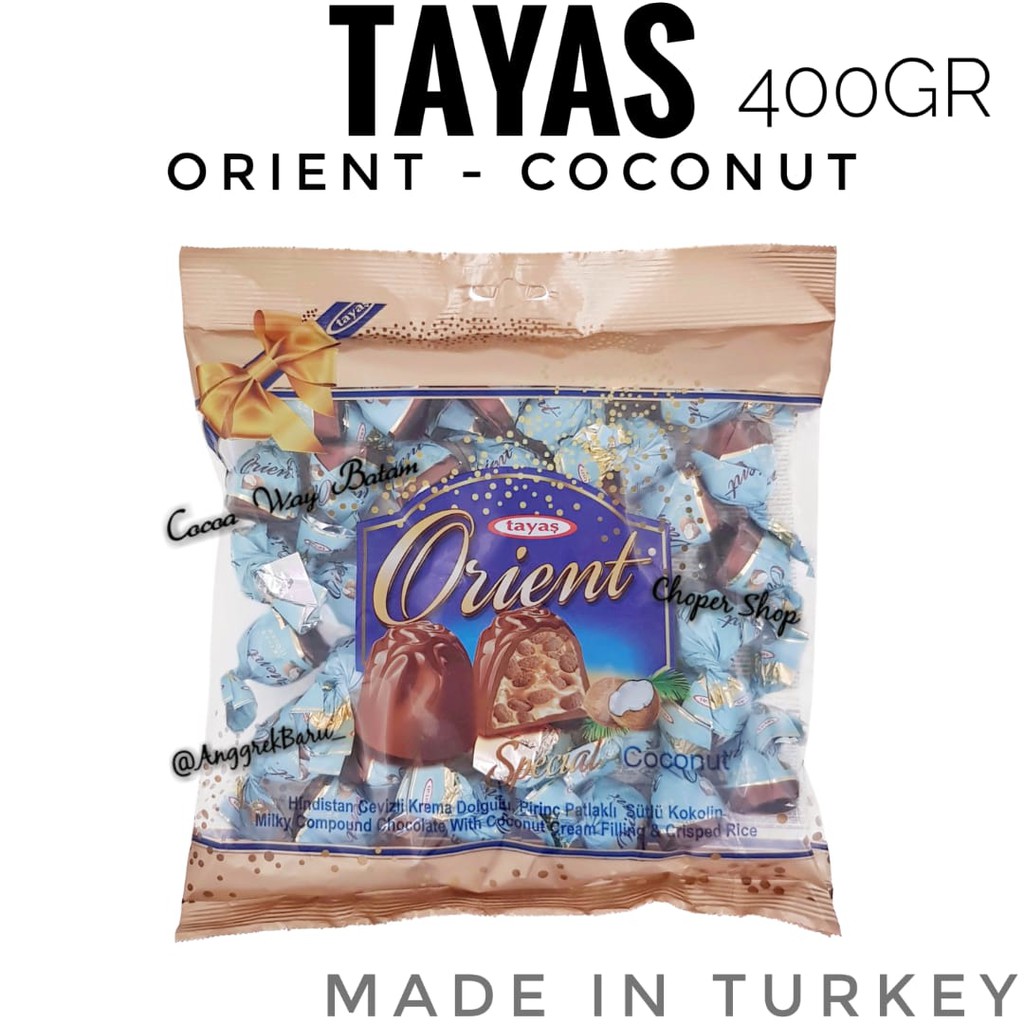 Tayas Orient Chocolate 400gram