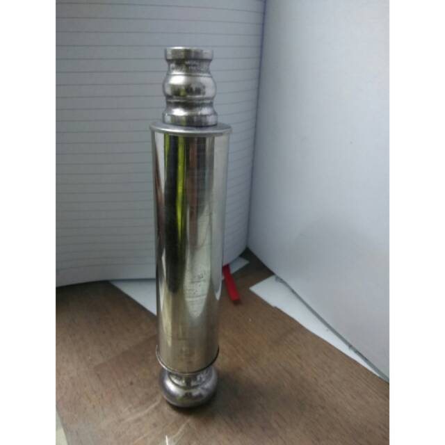 Pion pleci stainless panjang / mahkota sangkar pleci