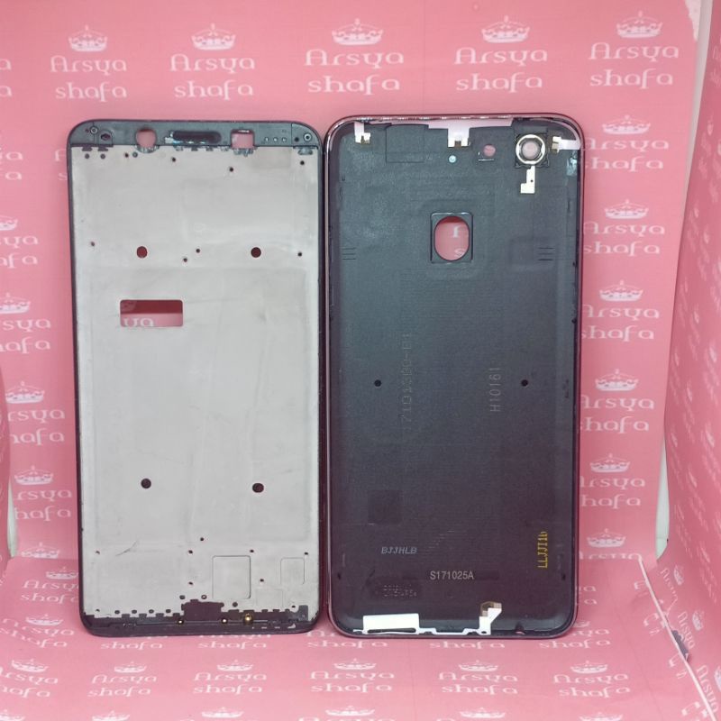 Fullset Tulang Tengah Lcd+Backdoor Kesing Casing Housing Oppo F5 Original