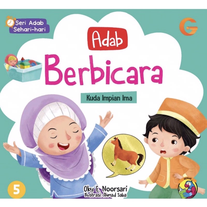 Jual Adab Berbicara Buku Belajar Adab Dan Sopan Santun Untuk Anak