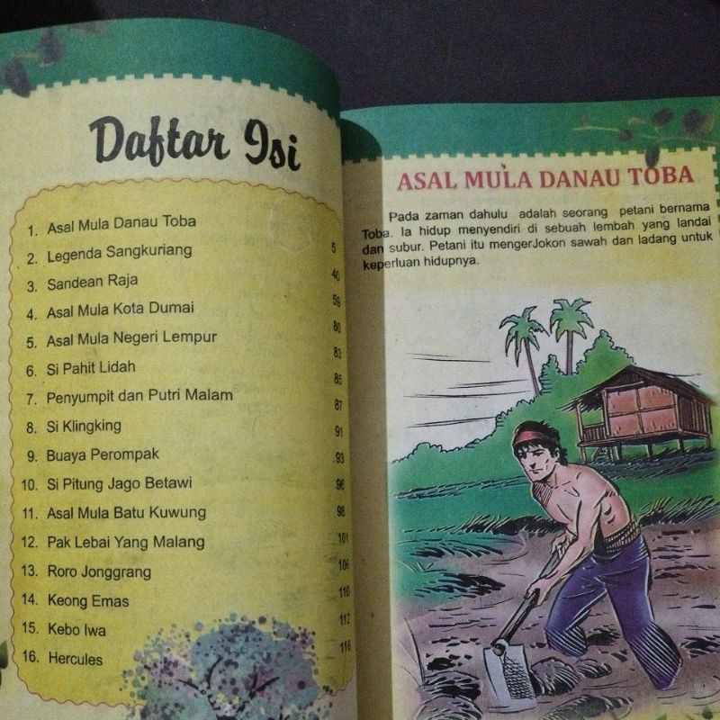 buku kumpulan dongeng anak 128 halaman 15x24cm