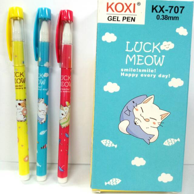 

Pulpen Gel Meow Koxi