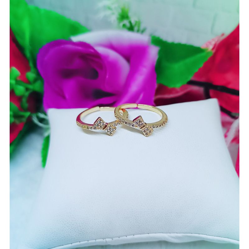 cincin permata replika lapis emas 18k type:(i021-i025)