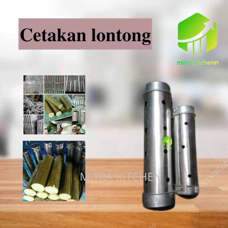 Cetakan Lontong Cetakan Lontong Alumunium Kecil & Besar Cetakan Serbaguna