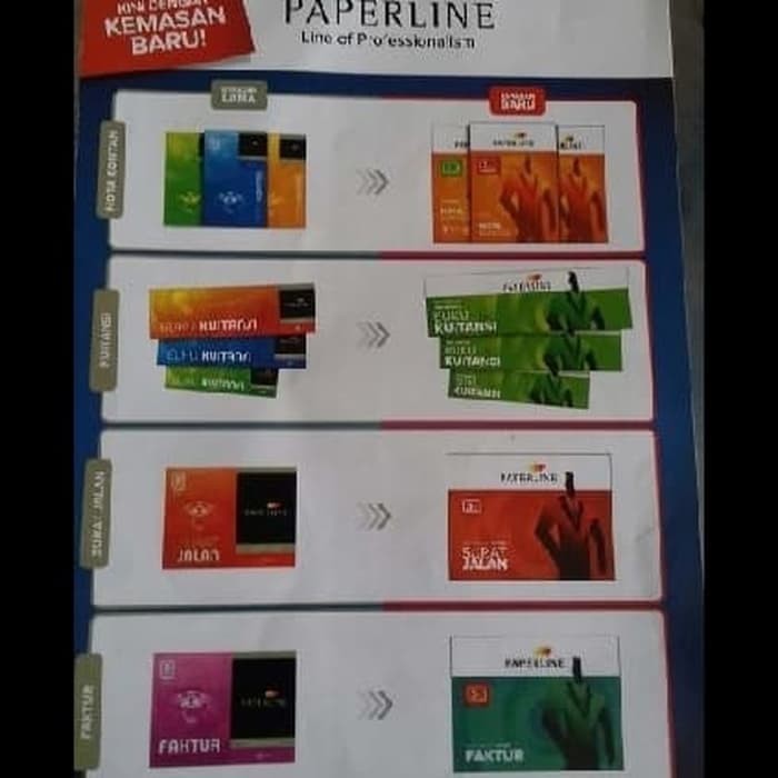 

Promo Buku Faktur 3 Ply / 3 Rangkap Paperline PPL (10 buku) Elegan