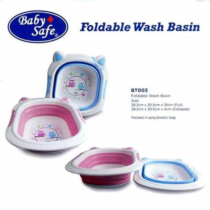 BABY SAFE - FOLDABLE WASH BASIN BT003 / BASKOM MANDI BAYI