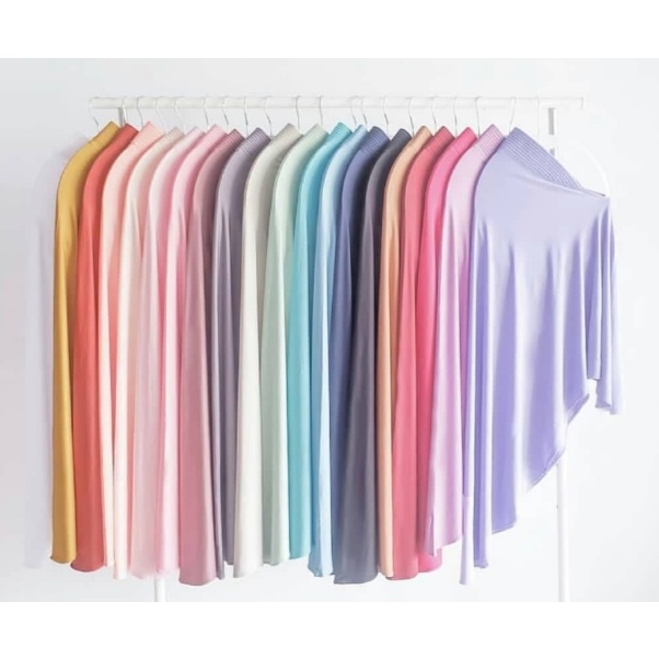 KERUDUNG INSTAN BERGO {OZZA} JILBAB SYARI ANTEM FASHION MUSLIM - [AMILY HIJAB] TERBARU BEST SELLER-OrangeLatte