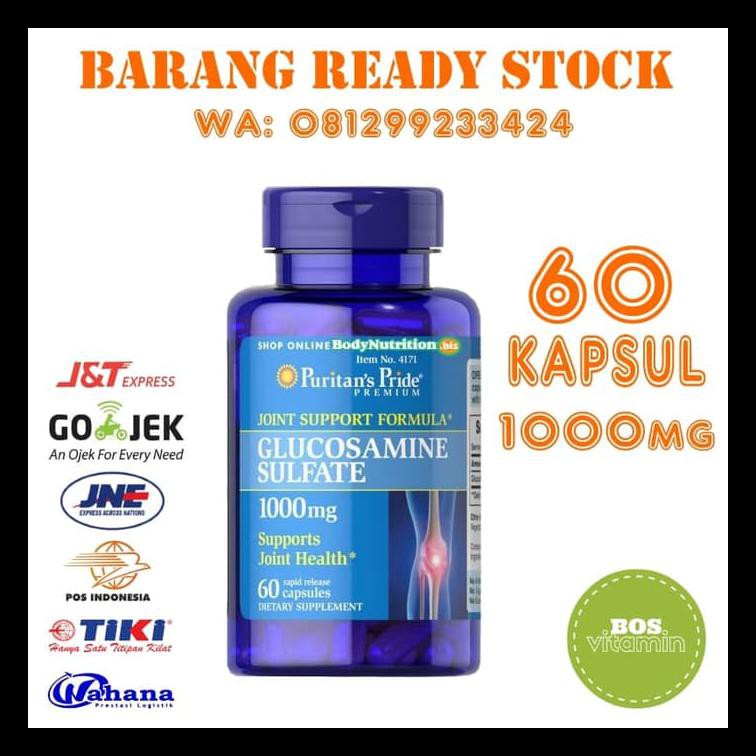 Puritan'S Pride Glucosamine 1000Mg 60 Kapsul